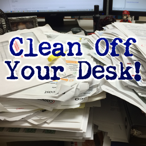 Clean Off Your Desk – Less Paperwork with a Home-Tech Service Agreement