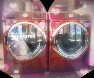 Washers and Dryers – A Steamy Couple That Comes in Red