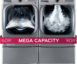 LG Mega Capacity Washer and Dryer Package Deal