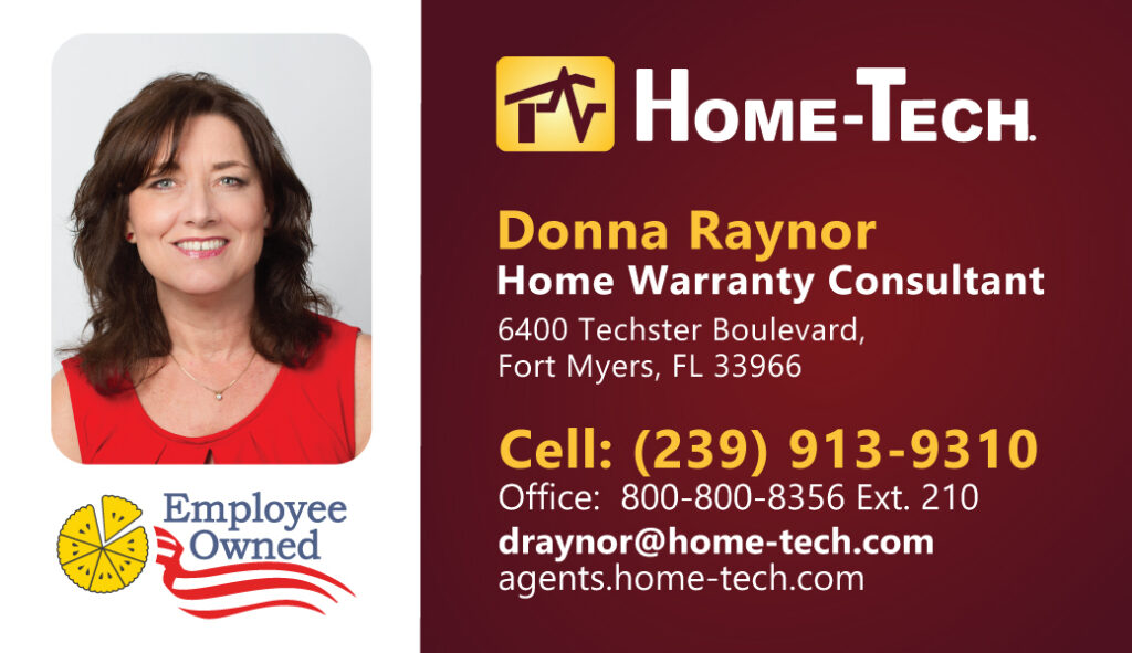 Donna Raynor business card
