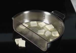 induction range hot cold