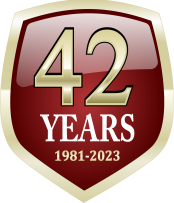 42 year logo 5