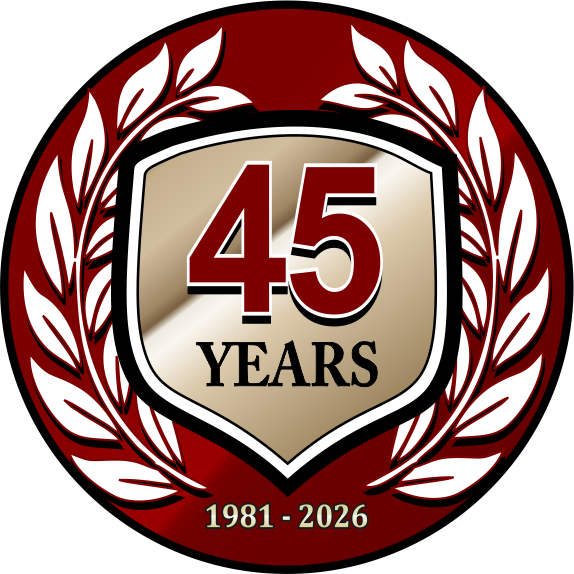 45 Year Logo